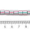 Polymer Clay Beads Strands CLAY-H006-01D-4