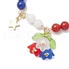 Acrylic Charm Bracelets for Women BJEW-MZ00181-3