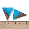 Resin & Wood Pendants WOOD-F015-06F-3