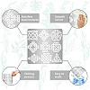 Stainless Steel Cutting Dies Stencils DIY-WH0238-074-5