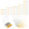 Unicraftale 500Pcs 10 Styles Brass Ball Head Pins KK-UN0054-08-1