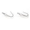 304 Stainless Steel Earring Hooks STAS-Z034-11P-1