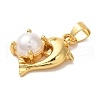 Rack Plating Brass Pendants KK-L220-016G-2