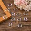 Transparent Acrylic Linking Rings PACR-R246-061B-5