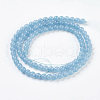 Natural White Jade Beads Strands X-G-G051-R1-4mm-2