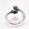 Alloy Cuff Finger Rings RJEW-T008-12-2