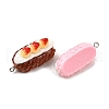 Opaque Resin Pendants CRES-D313-07P-2