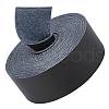 Flat Microfiber Imitation Leather Cord LC-WH0006-07B-01-1