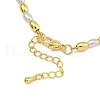 Rack Plating Brass Round Necklaces NJEW-C059-22G-3