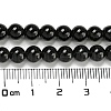 Natural Black Onyx Round Bead Strands G-R198-6mm-3