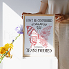 Self-Adhesive Silk Screen Printing Stencil DIY-WH0338-295-7