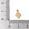 304 Stainless Steel Charms STAS-E501-05G-3