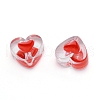 Transparent Clear Enamel Acrylic Beads ACRC-CJC0001-01H-1