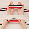 Gorgecraft 4.7 Yards Flat Nylon Striped Elastic Band OCOR-GF0003-84A-3