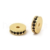 Rack Plating Brass Micro Pave Cubic Zirconia Beads KK-F879-16G-03-1