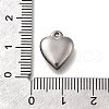 304 Stainless Steel Charms STAS-C119-05P-3