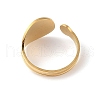 304 Stainless Steel Cuff Rings RJEW-Q812-01G-3