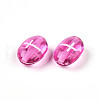 Transparent Acrylic Beads TACR-T028-50-2