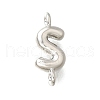 Brass Connector Charms KK-P295-01P-S-1