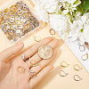SOFPLATE 2 Colors 304 Stainless Steel Leverback Earring Findings STAS-SP0001-08B-3
