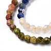 Natural Mixed Gemstone Beads Strands G-D080-A01-03-10-3