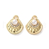 Rack Plating Alloy Pendants FIND-M038-06G-1