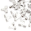 Tarnish Resistant 304 Stainless Steel Folding Crimp Ends X-STAS-M250-02-1