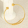 Exaggerated 304 Stainless Steel Open Cuff Bangles PA0789-2-2