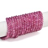Dyed Natural Malaysia Jade Rondelle Beads Strands G-E316-2x4mm-46-3