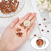 OLYCRAFT 120Pcs Round Natural Wood Beads WOOD-OC0001-84-LF-2