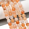 Natural Red Agate Beads Strands G-A248-A06-03-1