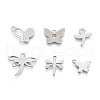Non-Tarnish 201 Stainless Steel Charms STAS-R118-12-1