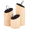 3 Sizes Wood Jewelry Ring Display Riser Stands RDIS-WH0011-13A-1