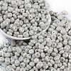 Opaque Colours Luster Glass Seed Beads SEED-P008-01C-11-1
