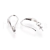 Brass Earring Hooks KK-E779-01P-1