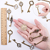 SUNNYCLUE Tibetan Style Alloy Big Pendants PALLOY-SC0002-40-3