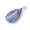 Natural Sodalite Pendants G-Q484-A01-2