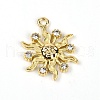 Alloy Glass Rhinestone Pendants FIND-WH0060-36LG-1