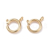 Eco-friendly Brass Spring Ring Clasps KK-D082-01A-G-1