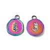 Ion Plating(IP) 304 Stainless Steel Pendants STAS-I671-32MC-1