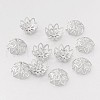 Tarnish Resistant 316 Surgical Stainless Steel Flower Bead Caps STAS-M257-03-1