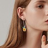 28Pcs 14 Style Resin Pendants RESI-SZ0002-68-6