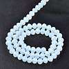 Glass Beads Strands EGLA-A034-J8mm-D06-4