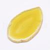 Natural Agate Slices Big Pendants G-E022-6-2