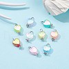 Eco-Friendly Transparent Acrylic Charms PALLOY-JF00749-01-2