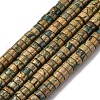 Natural Verdite Stone Beads Strands G-L624-I11-3x6mm-2