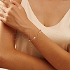 Shell Pearl Beaded Bracelets BJEW-G724-05G-3
