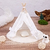 Cloth Camping Tent Miniature Ornaments PW-WGC25ED-01-1