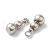 Non-Tarnish 201 Stainless Steel Pendants STAS-Q216-02A-P-3