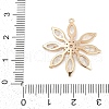 Brass Micro Pave Cubic Zirconia Pendants KK-Q026-12G-3